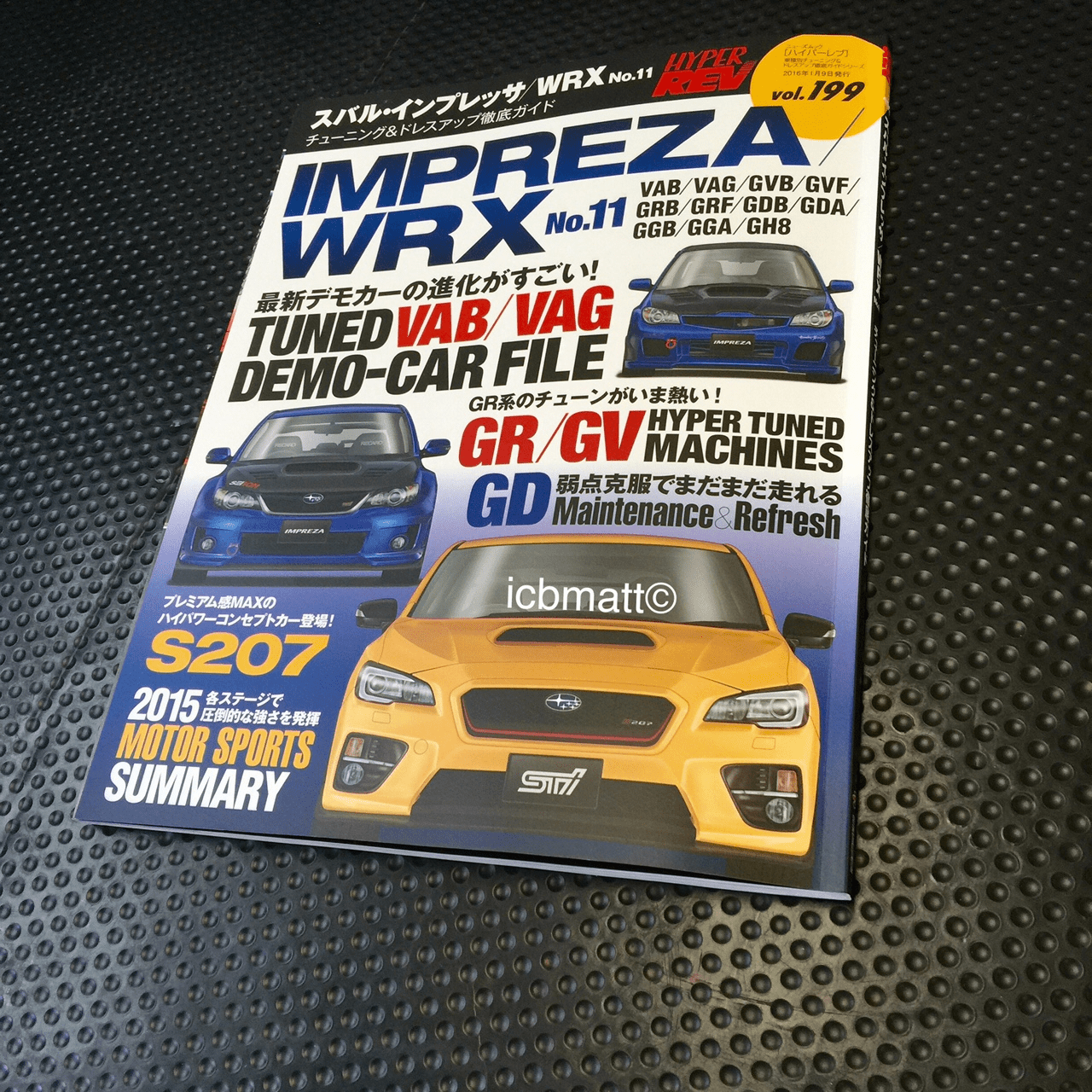 HyperRev #199 Subaru Impreza WRX No. 11