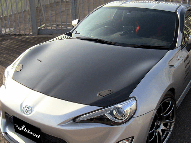 J Blood Twill Carbon Bonnet Hood Toyota FT86 Scion FRS Subaru BRZ Pre-order 