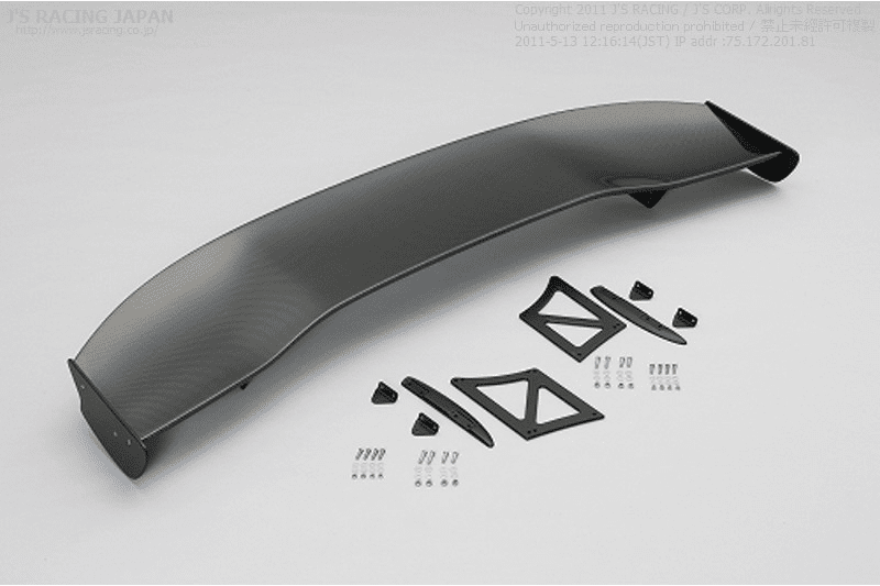 J's Racing 3D GT Type 1 Wing Wet Carbon Integra RSX DC5 DGW1-T5-W 1600mm PRE-ORDER