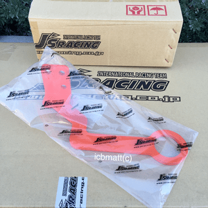J's Racing Front or Rear Tow Hook Honda Civic EG6 92-95 Orange