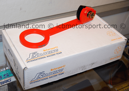 J's Racing Rear Tow Hook JDM Integra DC2 DB8 94-01 Orange