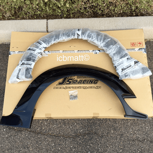 J's Racing Rear Wide Fenders 40mm Honda S2000 JSFW-S1R