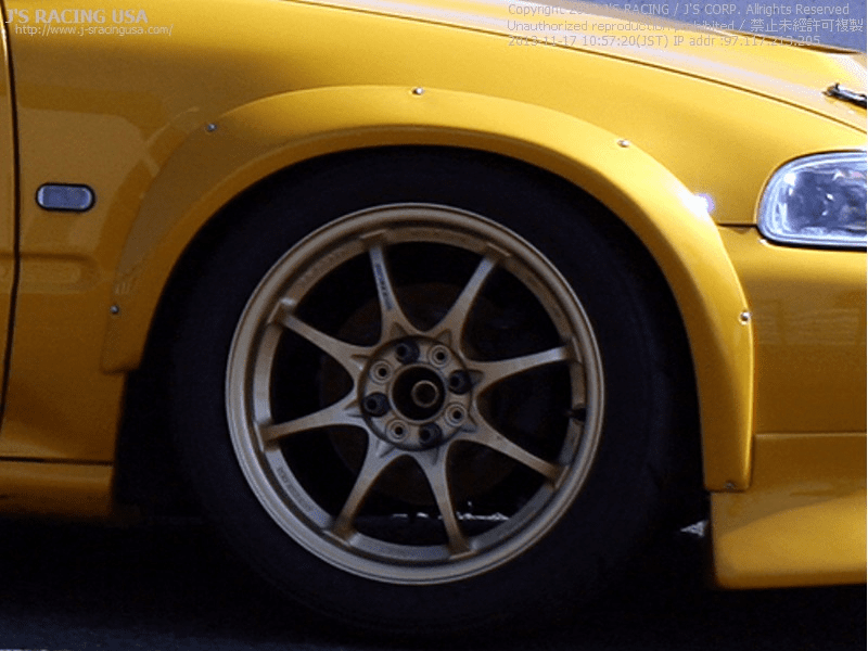 J'S RACING Universal Fender Flare 