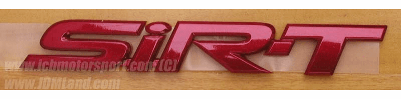 JDM Accord "SiR-T" Emblem (Rear)