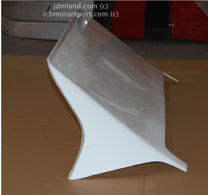 JDM Chargespeed Honda Civic EF9 FRP  Rear Roof Spoiler