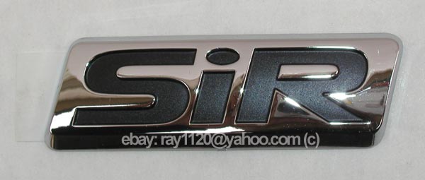 JDM Civic Accord 92-01 "SiR" Emblem