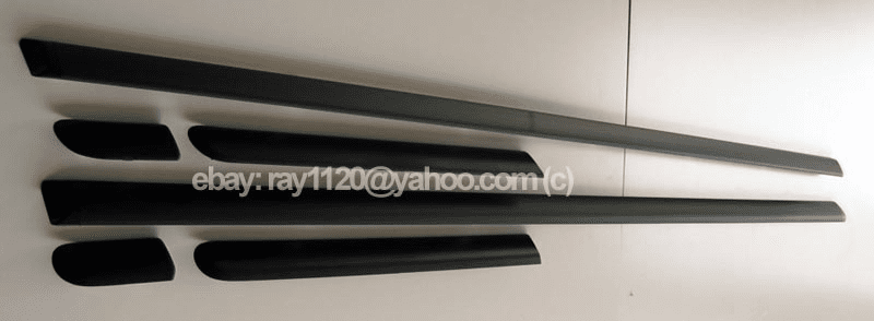 JDM Civic EG6 SiR II Thin Side Moldings Set 2 Door Hatchback