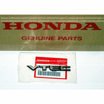 JDM Civic EG6 "Vtec" Emblem - Rare!