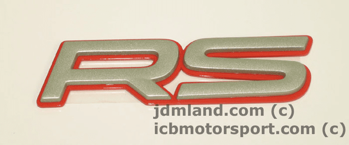 JDM Civic EK Ferio 96-00 Front RS Emblem