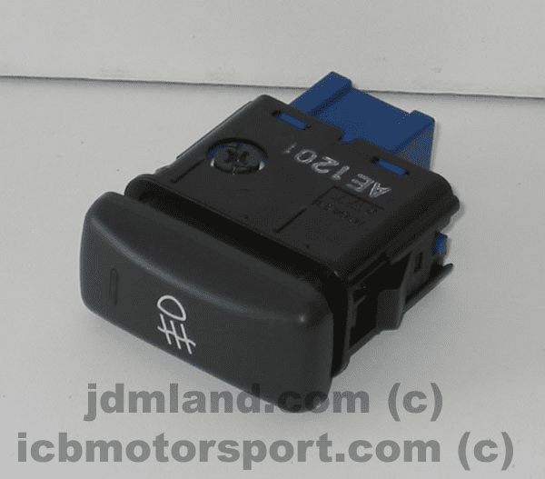 JDM Civic EK4 SiR EK9 CTR Fog Light Switch Black 