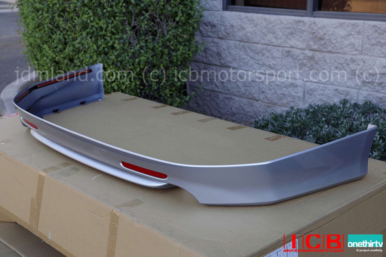 JDM CL7 Accord Euro R Rear Lip Spoiler 2004-2005 - NH623M B507P