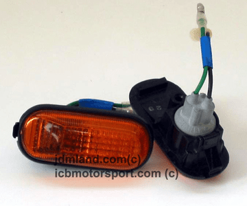 JDM DA6 Integra Amber Side Marker Set 90-93