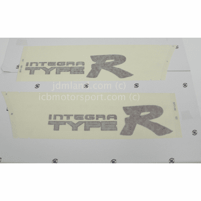 JDM DC2 Integra Type R Side "Type R" Decals