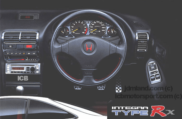 JDM DC2 Integra Type Rx Pedal Set - Rare