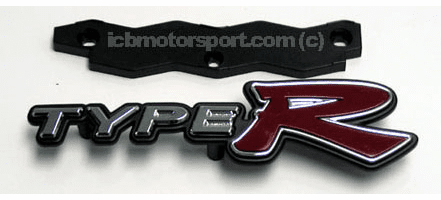 JDM DC5 Integra "Type R" Front Emblem 05+