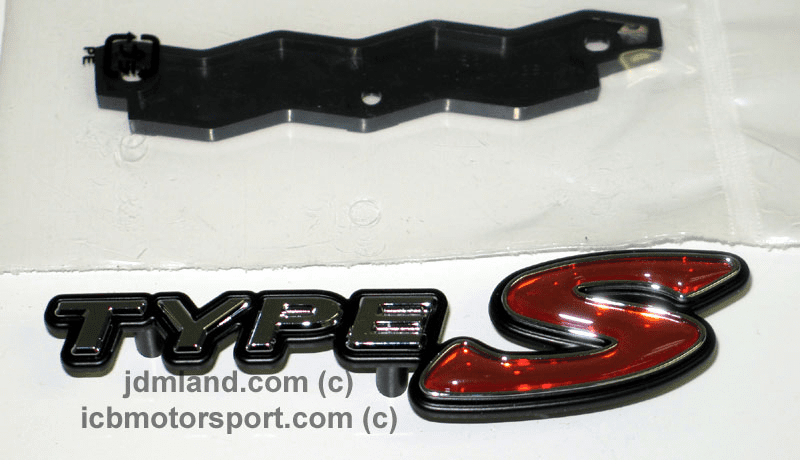 JDM DC5 Integra "Type S" Front Emblem 05+