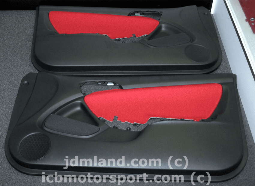 JDM DC5 Type R Door Panels - RED/BLUE/BLACK