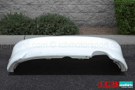 JDM EP3 Civic TypeR 02-05 Champ White Rear Bumper With Lip Spoiler