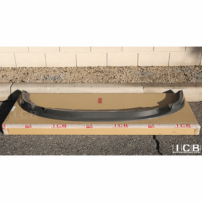 JDM First Molding Carbon Kevlar FLUGEL PLATE Lip Spoiler EK9 Civic 99-00
