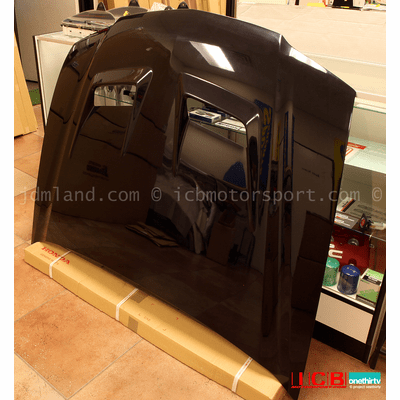 JDM First Molding FRP/Carbon Fiber Aero Vented Hood Honda/Acura CL7/ TSX