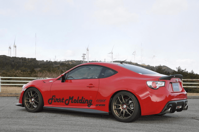 JDM First Molding FRP / Carbon Fiber Deck Rear Spoiler Toyota FT86 Scion FRS Subaru BRZ Pre-Order