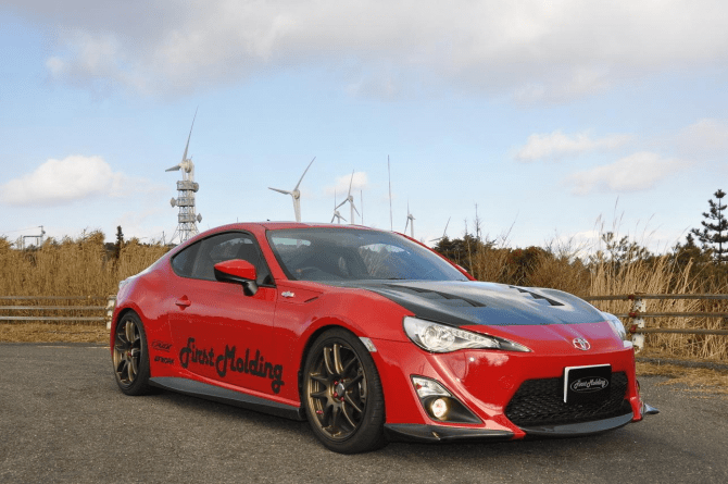 JDM First Molding FRP Carbon Fiber Super Bonnet/Hood Toyota FT86 Scion FRS Subaru BRZ Pre-Order