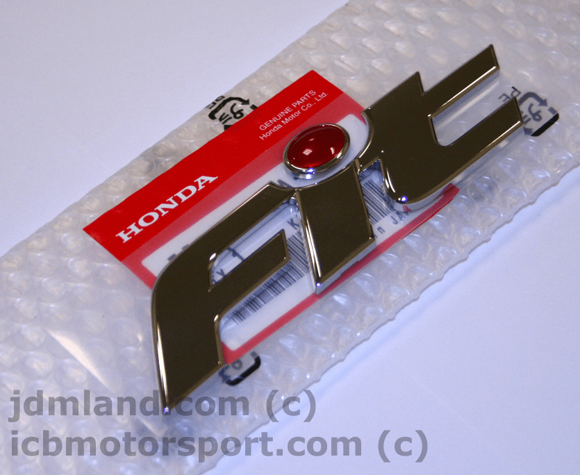 JDM Fit GD3 Fit Rear Emblem - Red Dot