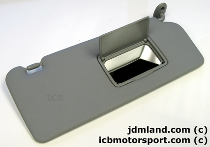 JDM Fit GD3 Pass Side Visor w/ Mirror & Card Holder