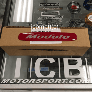JDM Honda Access "Modulo" Emblem Red