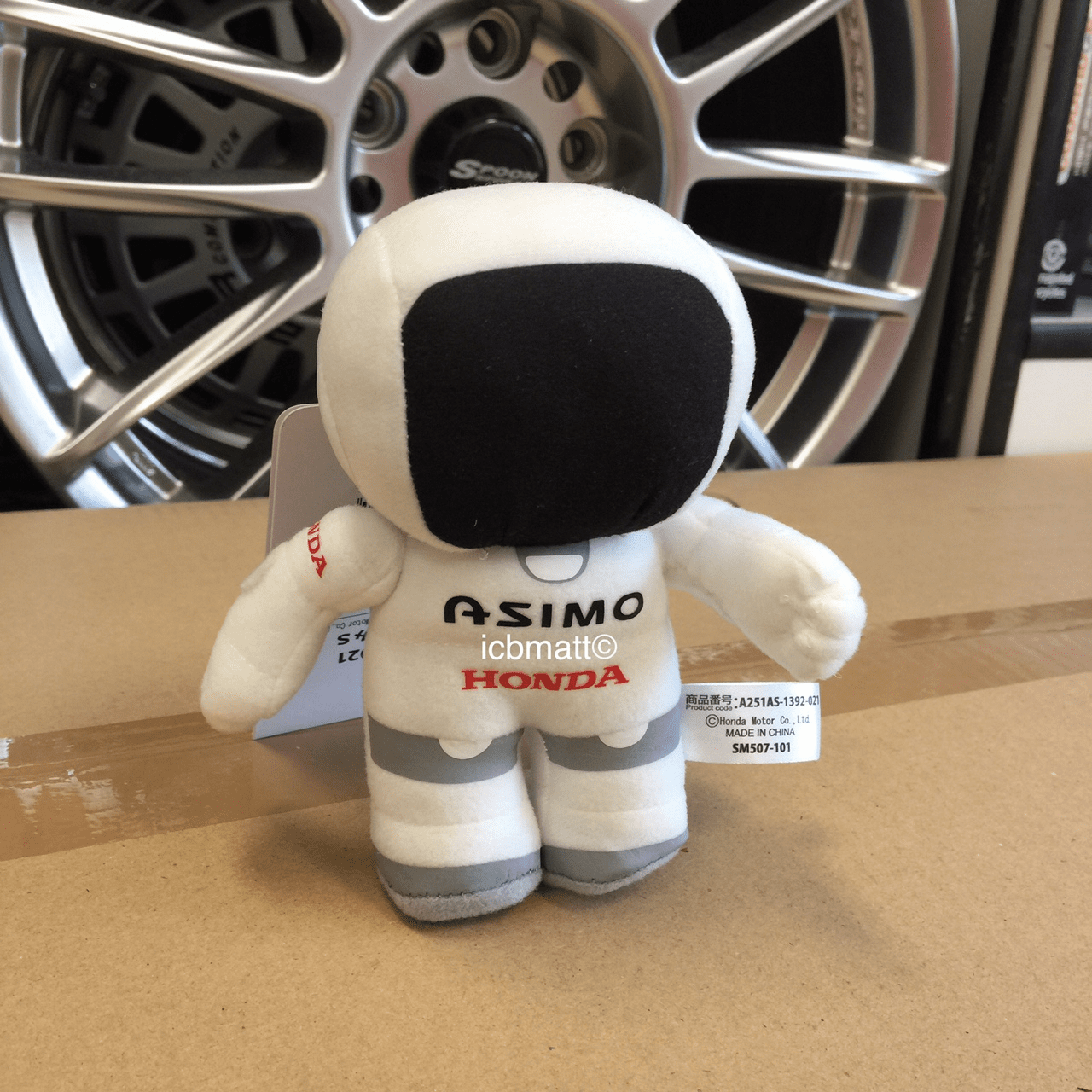 JDM Honda ASIMO Mascot Stuffed Doll