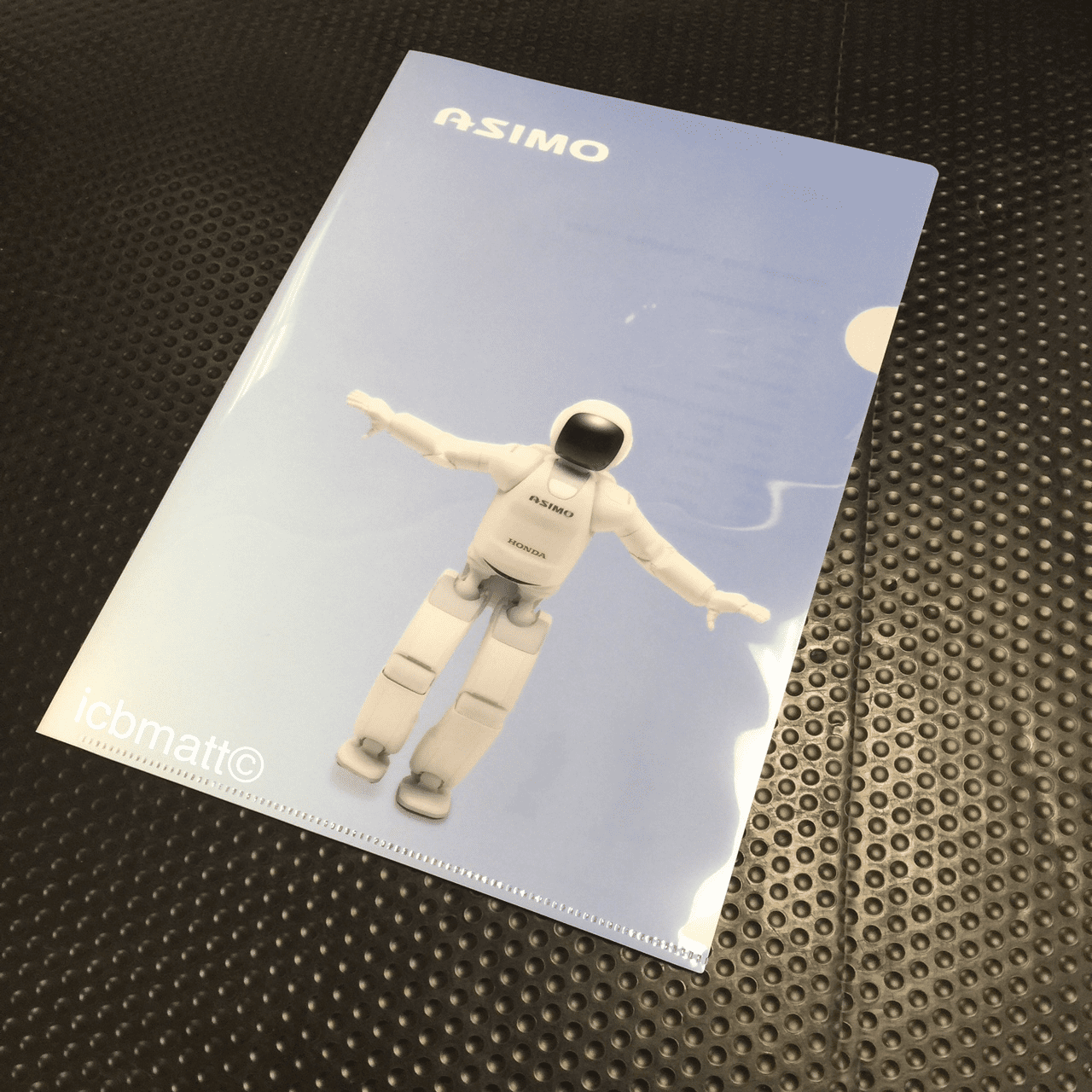 JDM Honda ASIMO Multi-Purpose Folder / Brochure Protector
