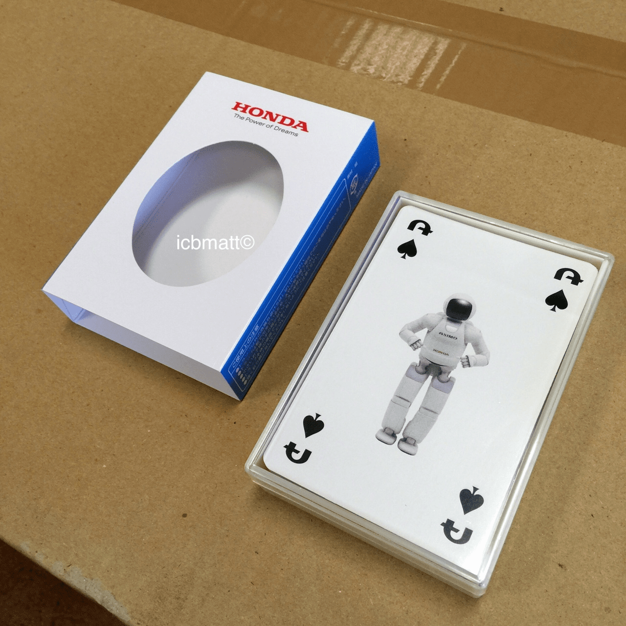 JDM Honda ASIMO Playing Card Deck