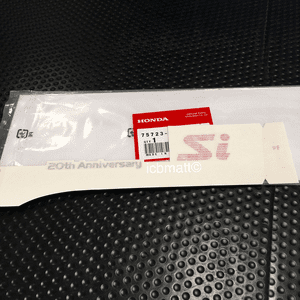 JDM Honda Civic EG6 "20th Aniversary Si" Rear Decal - RARE