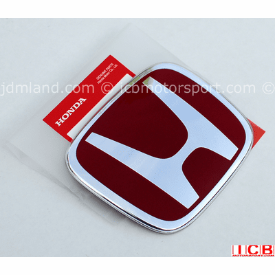 JDM Honda Civic FA5 FG2 Si Coupe/Sedan 06-11 Rear Red H Emblem