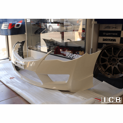 JDM Honda Civic Type R FD2 Front Bumper NH0 Champ White (options: Mugen / BYS / Max Racing Front Lip)