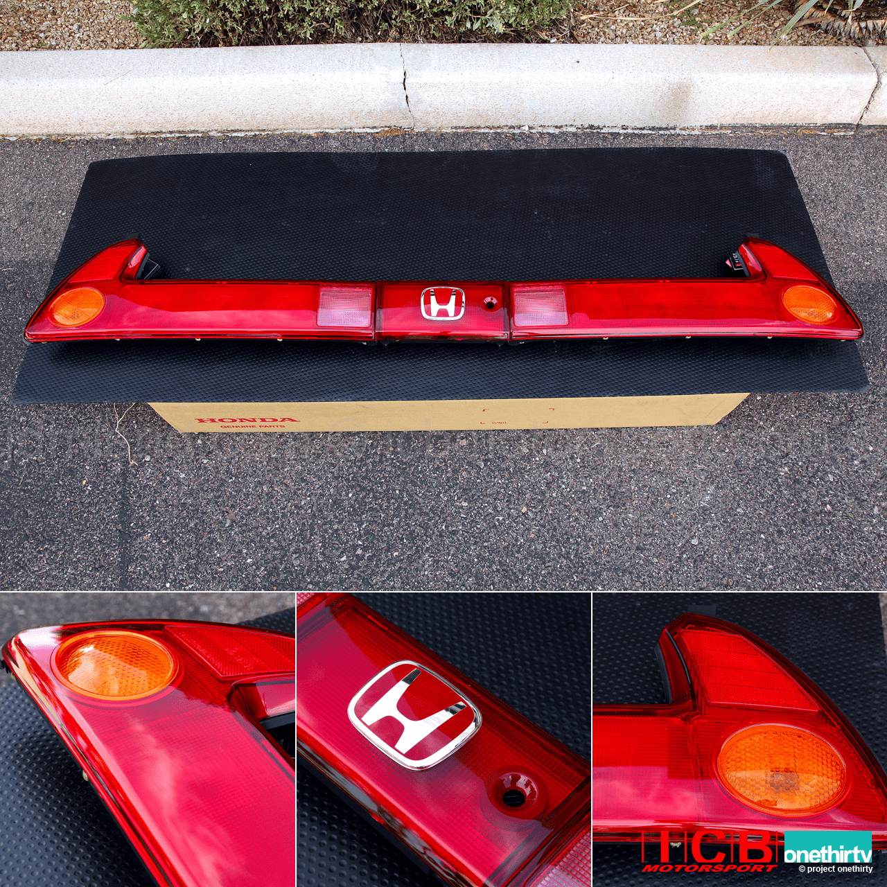 JDM Honda NSX NA2 TypeR TailLight Set With Red "H" Emblem