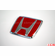 JDM Honda NSX Type R NA1 RED Front "H" Emblem 75700-SL0-000ZA