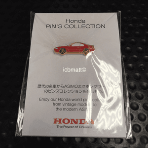 JDM Honda Pins Collection Prelude BB4 Red Pin