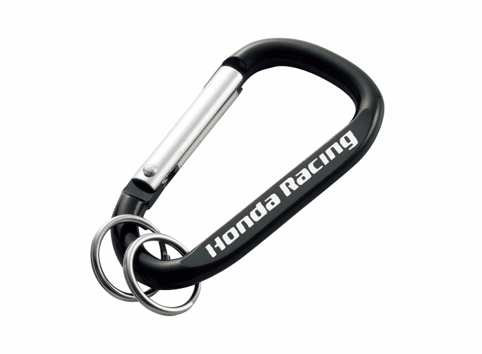 JDM Honda Racing Carabiner Key Chain Black