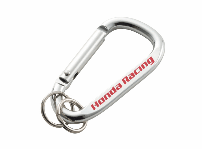 JDM Honda Racing Carabiner Key Chain Chrome