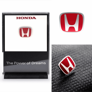 JDM Honda RED "H" Emblem Pin and Display Holder