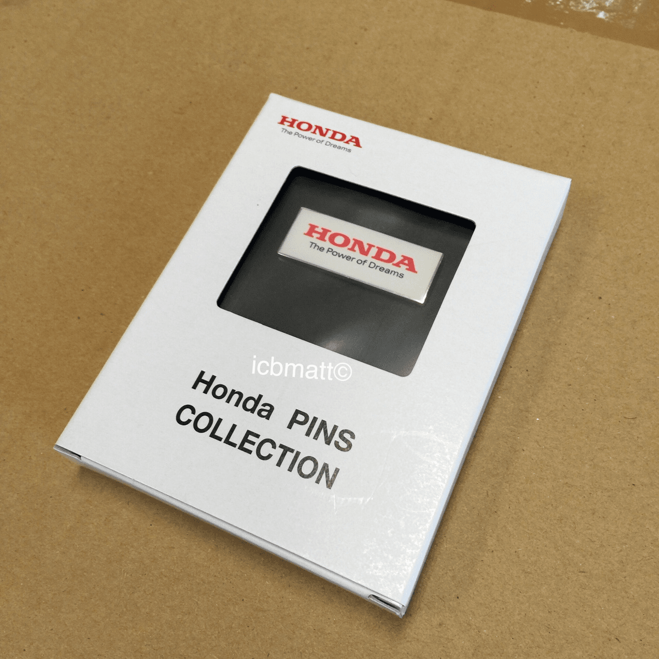 JDM Honda "The Power Of Dreams" Pin and Display Holder