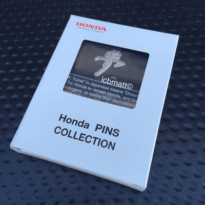 JDM Honda "YUME" Dreams Pin and Display Holder