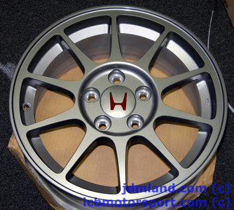 JDM Integra DC2 98 Spec Type R 16" Gunmetal Rims - NEW