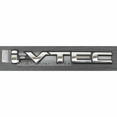 JDM Integra DC5 Civic EP3 "i-VTEC" Emblem - Rare