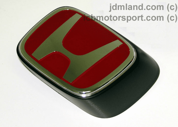 JDM Integra DC5 Type R Front Red H ASSY Black (05+)