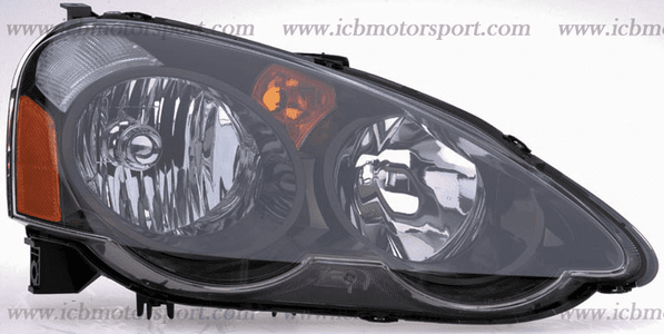 JDM Integra DC5 Type R Headlights Gun Metal SET