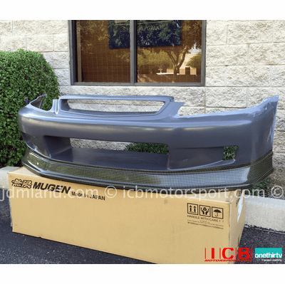 JDM J-Blood Front Bumper Honda Civic EK4 EK9 99-00 with Carbon Kevlar Lower Lip Pre-Order
