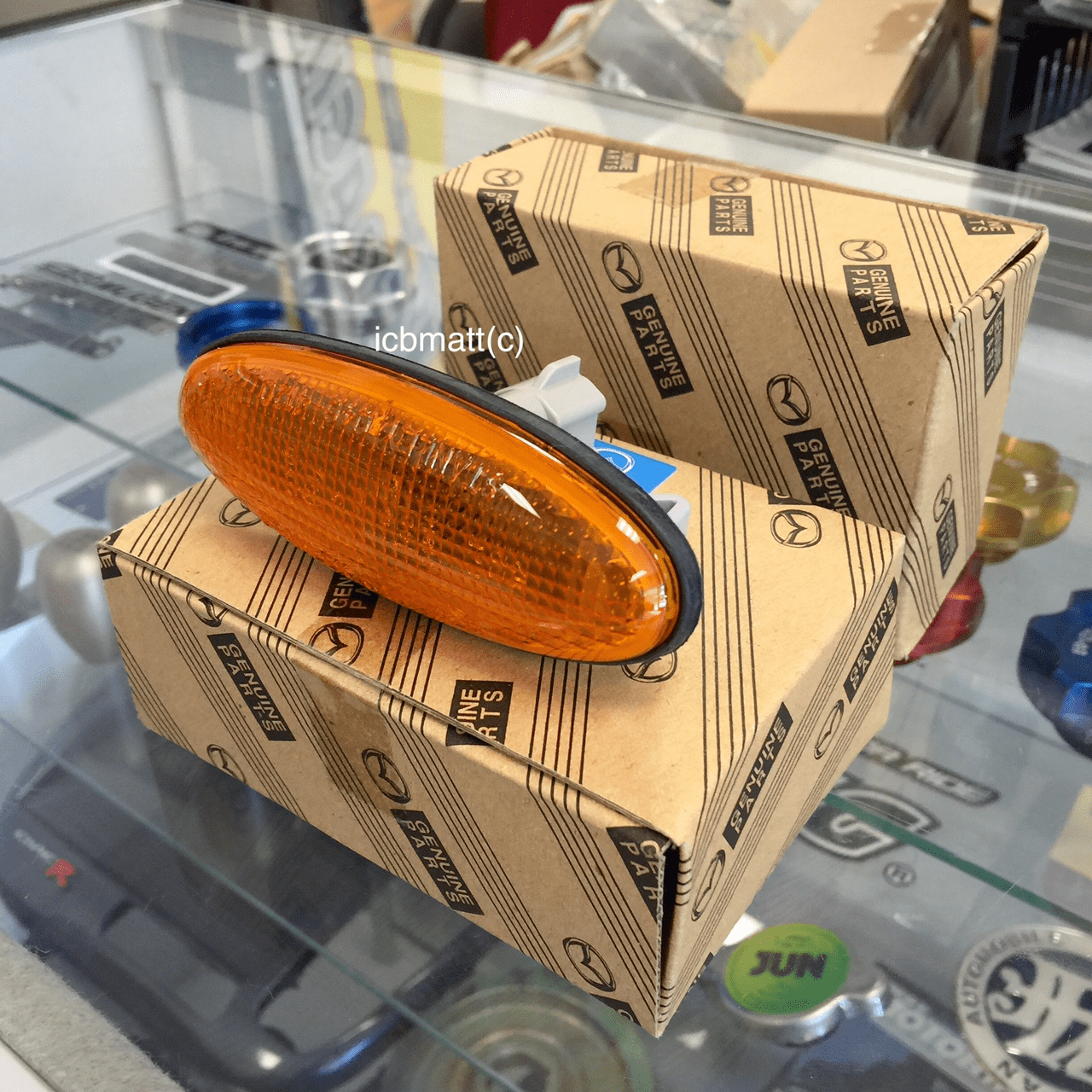 JDM Mazda RX7 93-96 Side Markers Amber (Pair)