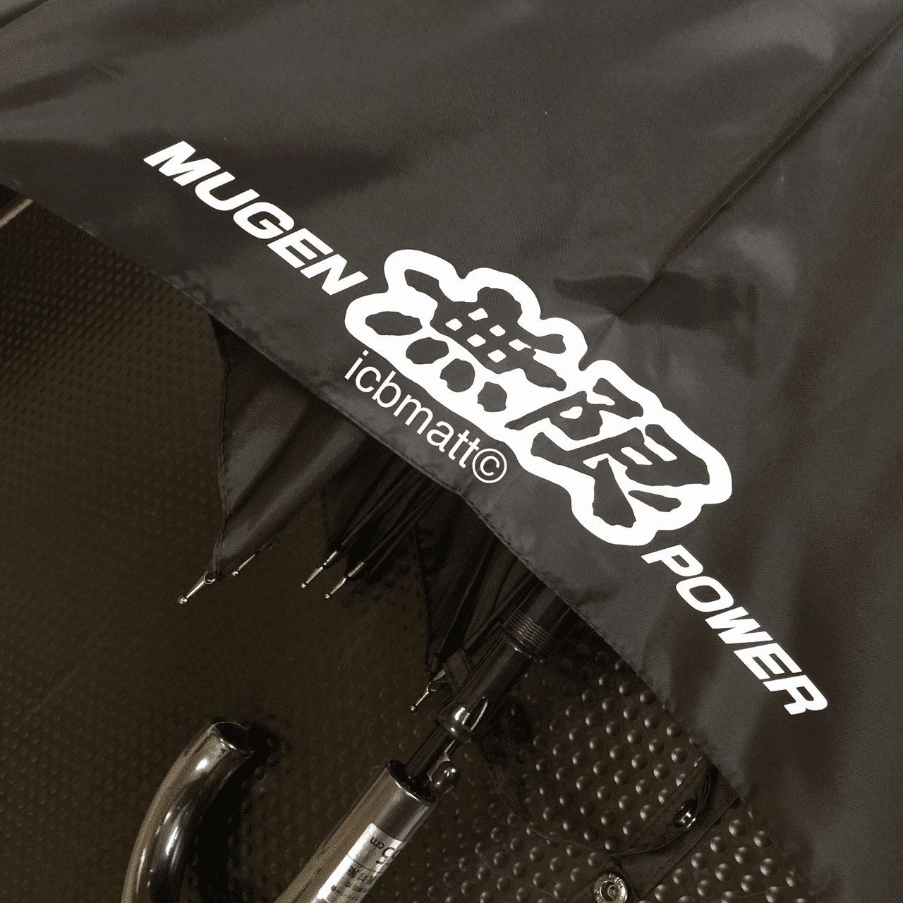 JDM Mugen Umbrella Parasol Black 65cm
